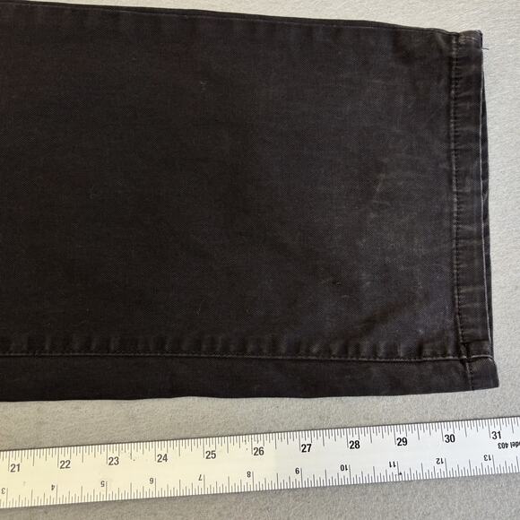 English Laundry Jeans Mens 40x34 Dark Gray Straight Leg Denim Dark Wash Preppy - Picture 8 of 11